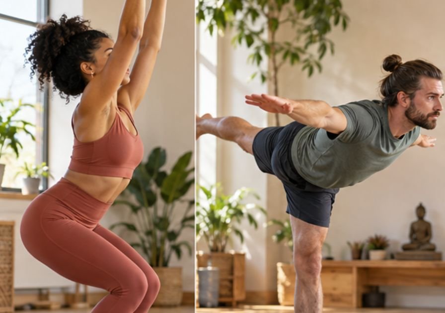 2 Warrior III Control the one-leg hinge