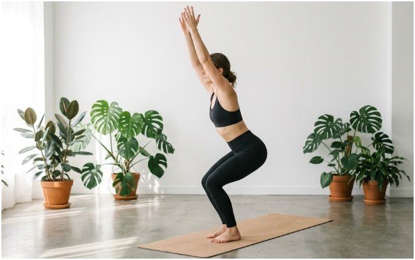 Chair Pose (Utkatasana): Loading Gluteals for Center-of-Gravity Control