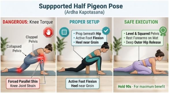 Supported Pigeon: Stop Sacrificing Your Meniscus