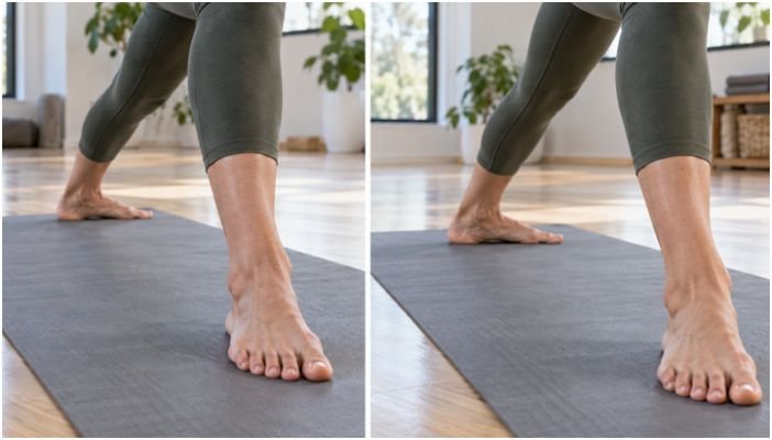 Grounding in Warrior 1