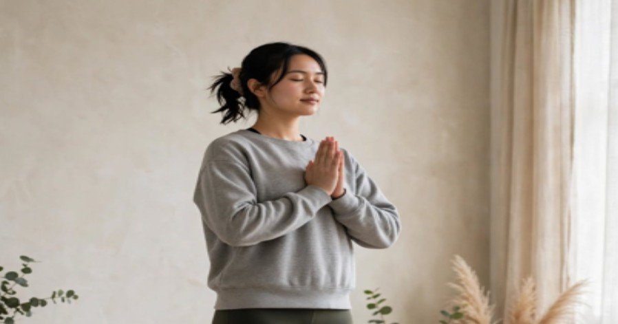 Step 1: Mountain Pose (Tadasana)